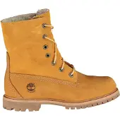 Timberland Authentics Teddy Fleece Wp Folddown Wide Boots Gul EU 36 Kvinna