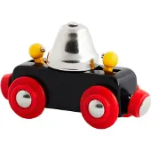 BRIO World Vagn m. Ringklocka - Svart 33749 - - One Size - Tåg