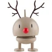 Hoptimist Baby Bumble - Rudolf - 10 cm - Brun - - One Size - Prydnadsfigur