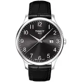 Tissot T-Classic Tradition Svart/Stål 42 mm