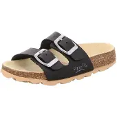 Superfit Kids' Fussbettpantoffel Black