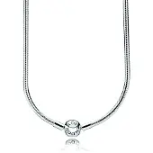 Pandora 590742HV Moments Silver halsband 45cm