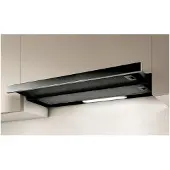 Elica Elite 14 LUX BL/A/60 - Kåpa - teleskopisk - bredd: 59.8 cm - djup: 28 cm - utsug och återcirkulering (-) - svart