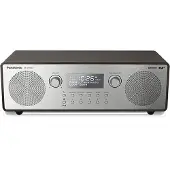 Panasonic Bordsradio RF-D100BTEGT FM, DAB+ Väckningsfunktion Silver, Brun