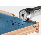 Festool Kantfräs HW/KLS D22/8-OFK; 22 mm med kullager