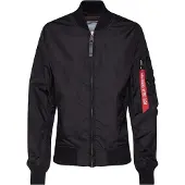 Alpha industries Övergångsjacka eldröd / svart