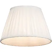 QAZQA Pli-lampa vit 25/16,5 cm