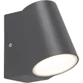 QAZQA Modern utomhusvägglampa antracit inkl LED - Uma