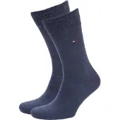 Tommy Hilfiger 2 Pack Flag Embroidery Socks