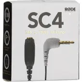 Rode SC4 kabel 3,5mm TRS-hona till 3,5mm TRRS-hane