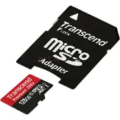 Transcend Micro Sdxc 128gb Class 10 Uhs-i 400x Minneskort Med Adapter