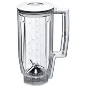 Bosch MUZ5MX1 - Mixer - till matberedare - genomsklinlig vit - för MUM52120 Styline MUM52120