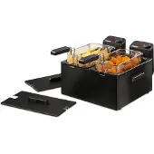 Princess 183028 Dubbel kallzonsfritös 6 l 2 x 1800 W Svart