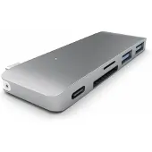 Satechi Type-C USB 3.0 3 i 1 Combo Hub - Hub - 3 x SuperSpeed USB 3.0 - stationär