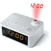 Muse M-178 PW, Klockradio, Digital, FM, MW, 87,5 - 108 MHz, 522 - 1620 kHz, LED