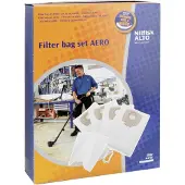 Nilfisk Dammsugarpåsar, syntetfiber, 5st.