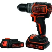 Black & Decker Black+Decker BLACK+DECKER 18V borrskruvdragare BL186KB 52Nm 2x2.0Ah BL