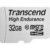 Transcend High Endurance microSDHC-Kort 32 GB Class 10 inkl. SD-adapter