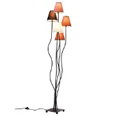 Kare Golvlampa FLEXIBLE, Svart, Vardagsrum / matsal, Metall, Modern, Golvlampa