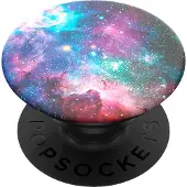 PopSockets Expanderande Stativ & Grepp - Plast - Blå Nebulosa