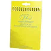 Highlander Waterproof Notebook 15x12cm
