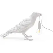 Seletti Utomhusbelysning , Bird Lamp, Vit, Terrass, Plast, Design