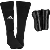 Adidas Sock Guard - Svart/vit Barn, storlek Kids L: 140-160 cm