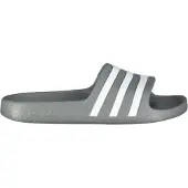 Adidas Pantolette 'Adilette Aqua' grafit / vit
