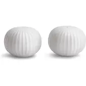 Kähler Hammershøi Salt & Peppar Set - Kryddkvarnar Keramik Vit