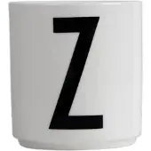 Design Letters Porslinsmugg A-Z Z