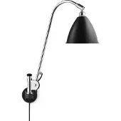 Gubi Vägglampa , Bestlite, Metallisk, Vardagsrum, Metall, Design