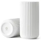 Lyngby Porcelæn Lyngbyvasen Vit 20,5 cm Vit