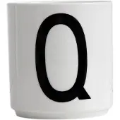 Design Letters Porslinsmugg A-Z Q