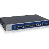 Netgear Plus XS512EM - Switch - Smart - 10 x 100/1000/2,5G/5G/10GBase-T + 2 x kombinerad 10 Gigabit SFP+ - stationär, rackmonterbar