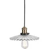 Globen Lighting Taklampa , COBBLER, dimbara, Transparent, Vardagsrum, Metall, Vintage / retro