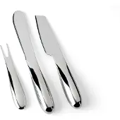 Bercato knivset by Bercato - 25,5 cm, 30,5 cm, 32,5 cm - rostfritt stål, akaciaträ