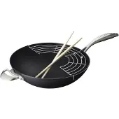 Scanpan Pro IQ wok pan, 32cm