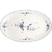 Villeroy & Boch Old Luxembourg Ovalt Serveringsfat 24 Cm - Uppläggningsfat Porslin Vit