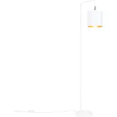 QAZQA Modern golvlampa vit - Lofty