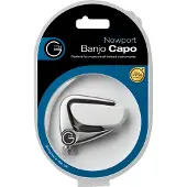 G7th The Capo Company G7th Newport Low Profile Ukulele/Banjo Capo Silver