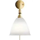 Gubi Vägglampa , Bestlite BL7, Vit, Vardagsrum, Metall, Design