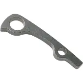 Flytanium Titanium Backspacer for Spyderco PM2 - Stonewash