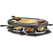 Princess Classic 162700 - Raclette/grill/pannkakslagg - 1.2 kW - svart