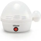Tristar EK-3074, 7 ägg, Plast, Transparent, Vit, 350 W, 487 g