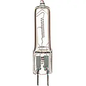 Osram STUDIOPROJEKTOR OCH FOTOLAMPA GX6.35 300W 120V