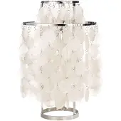 Verpan Bordslampa , Fun 2TM, Beige, Vardagsrum, Sten, Design