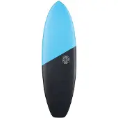 Light Hybrid - Epoxy - Future Surfbräda black/blue, 5'10