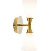 Herstal Vägglampa , Guld / mässing, Vardagsrum, Metall