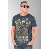 West Coast Choppers El Diablo T-shirt Med Korta ärmar