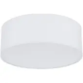 TK Lighting Taklampa Rondo , dimbar, Vitt / opal, Sovrum, Textil / tyger / siden, Modern, Taklampa